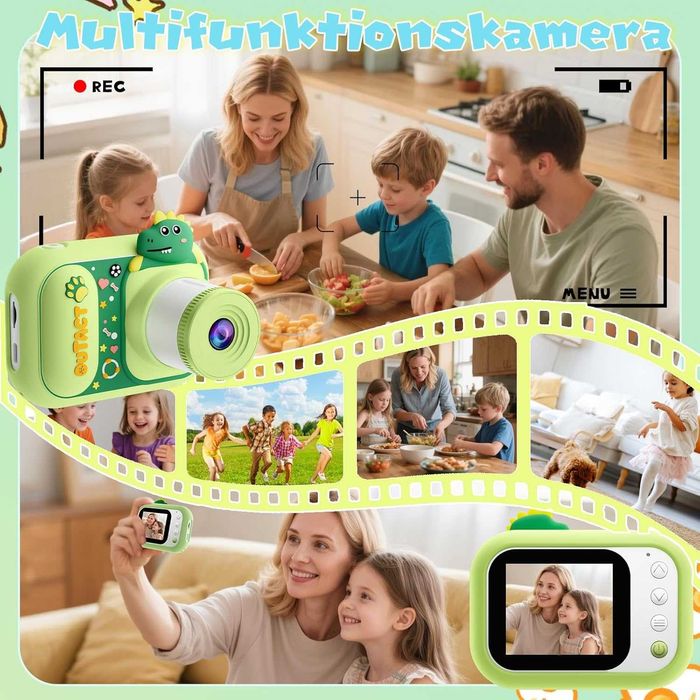 Microscop digital pentru copii, Cameră foto/video, ecran, zoom 1000X