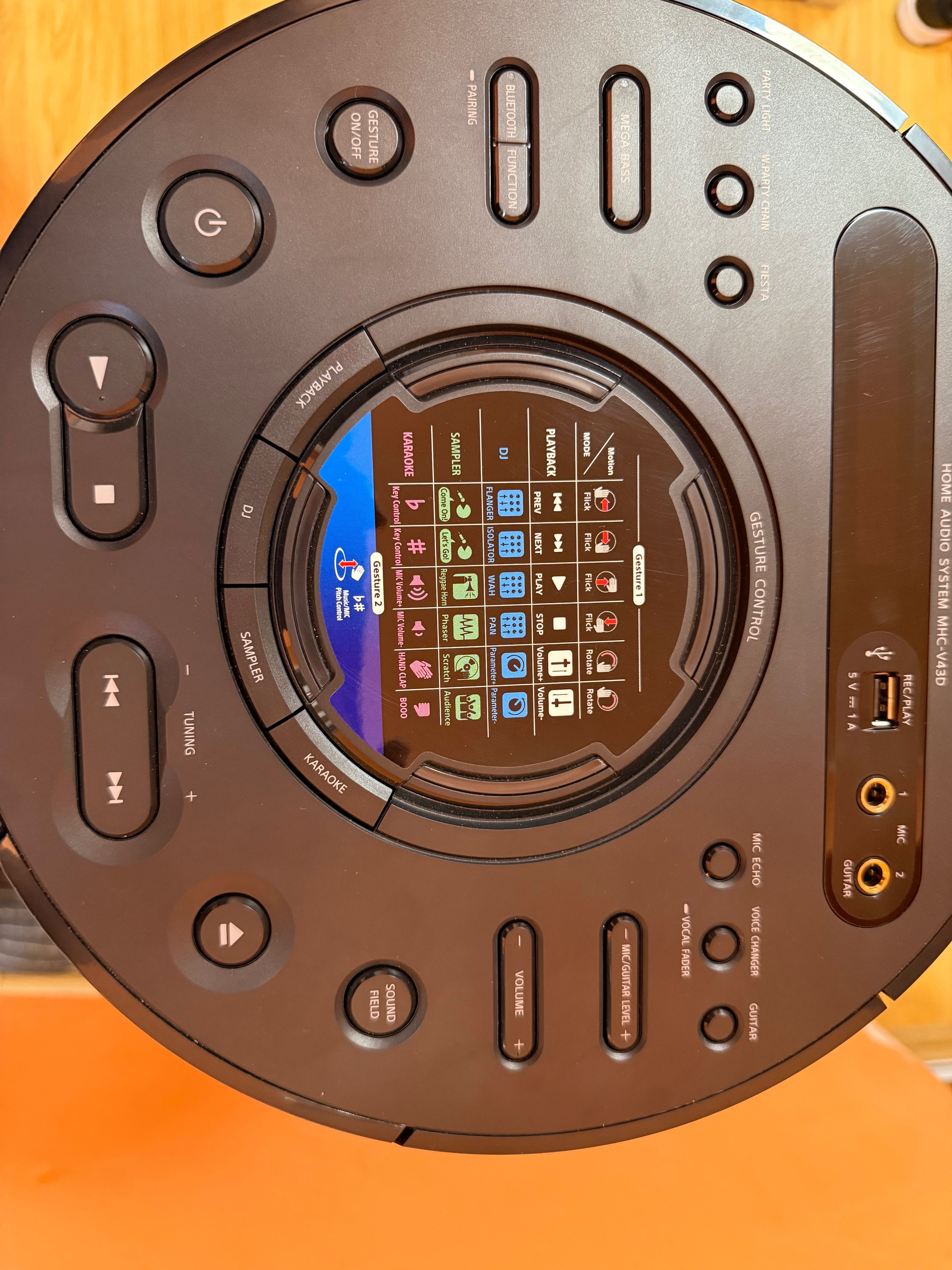 Тонколона Sony MHC-V43D