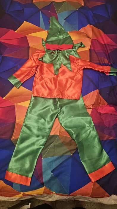 Costum serbare elf copii 3-5 ani