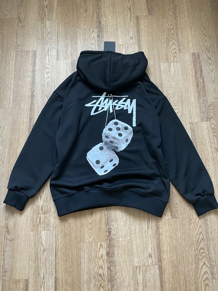 Худи Stussy с принтом