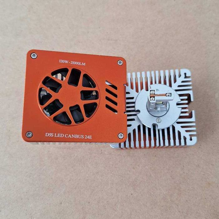 Set de 2 leduri auto D5S conversie xenon D-Series 120W 21000LM 6000K