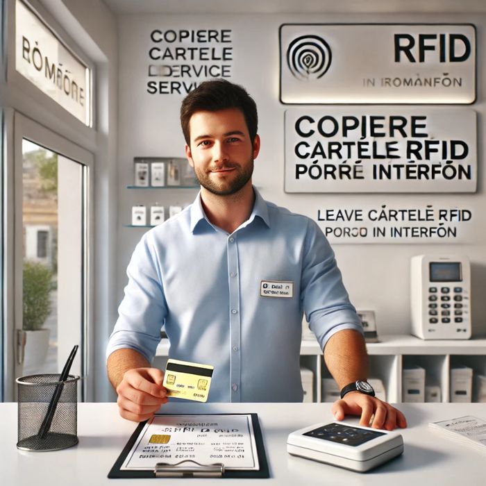 Copiere cartele interfon la domiciuliu!