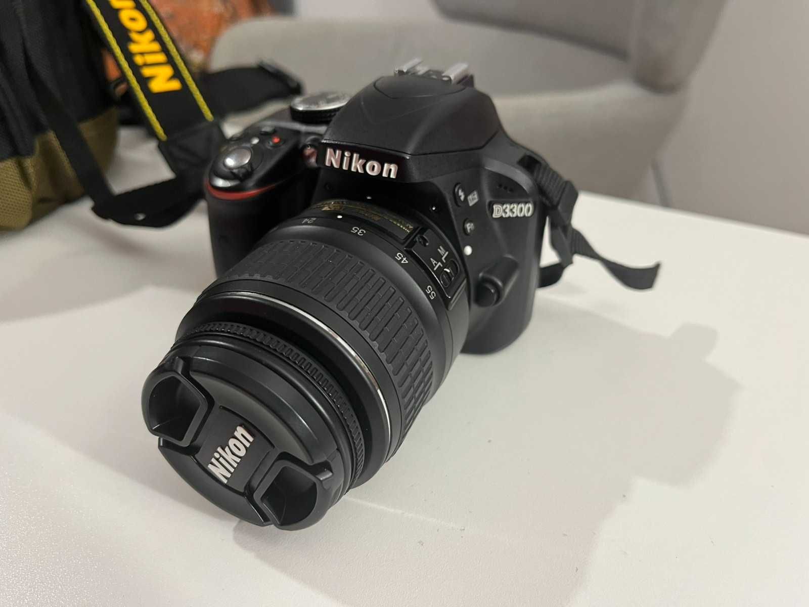Nikon D3300 + Nikkor 18-55mm f/3.5-5.6G ED II + Metz 44 AF-1 +чанта