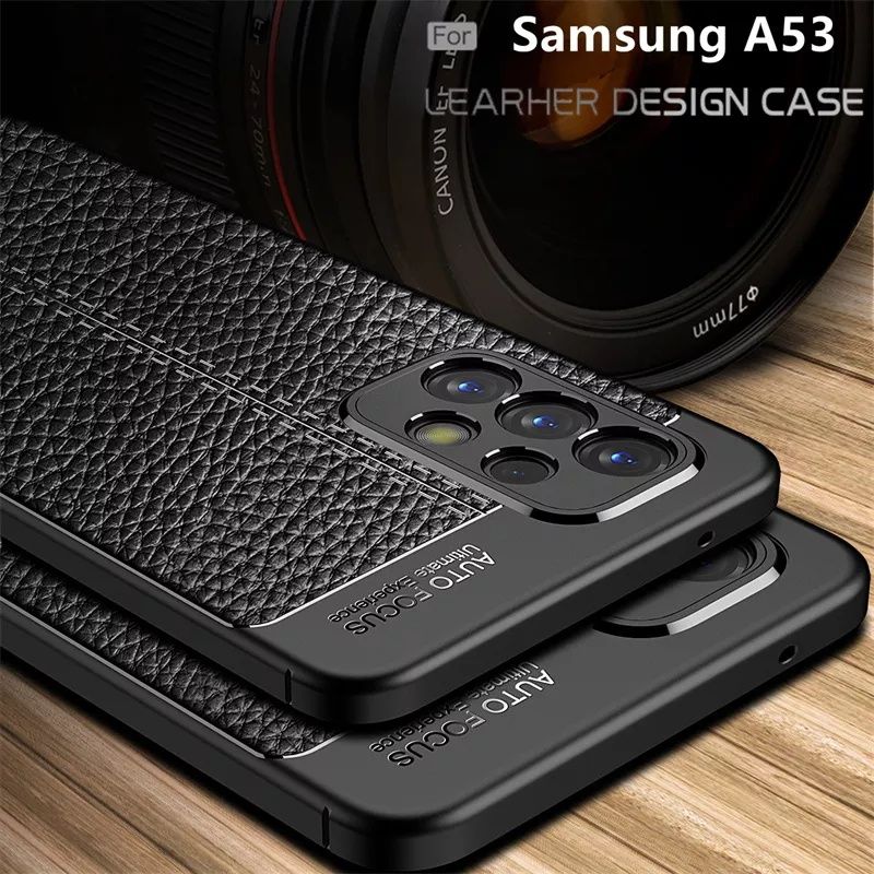 Samsung Galaxy A53 A33 A13 A03 A04s A40 A10 / Лукс кейс кожена шарка