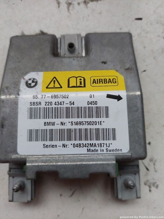 Senzor impact airbag BMW 5 (E60) [ 2001 - 2010 ] 3.0 (N52 B30 A) 172KW|234HP OEM 6957502
