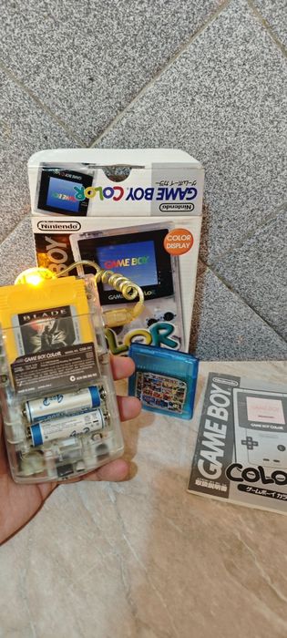 Nintendo game boy color полный комплект
