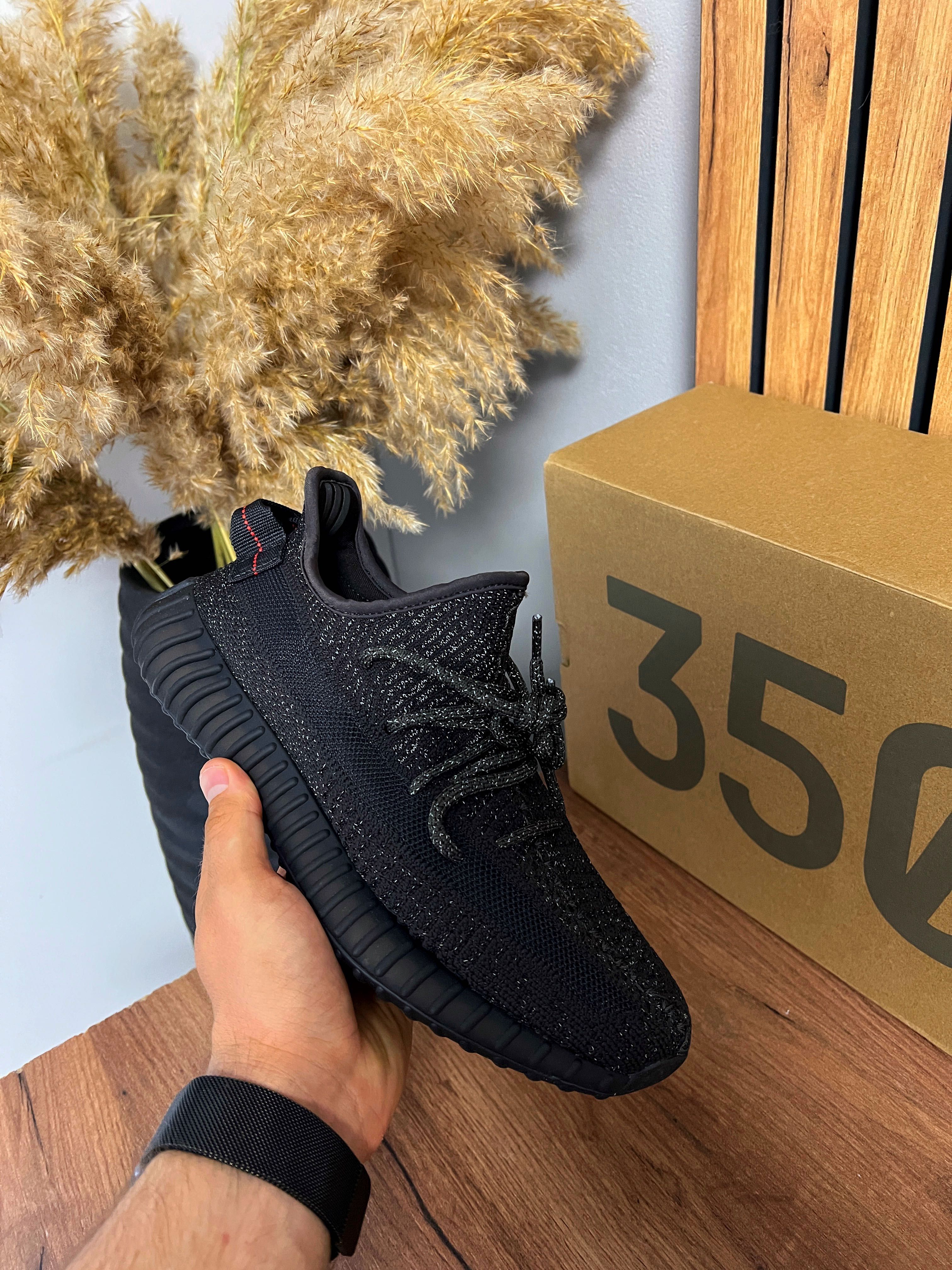 37-46 Adidas Yeezy Boost 350 V2 Static Black Rf