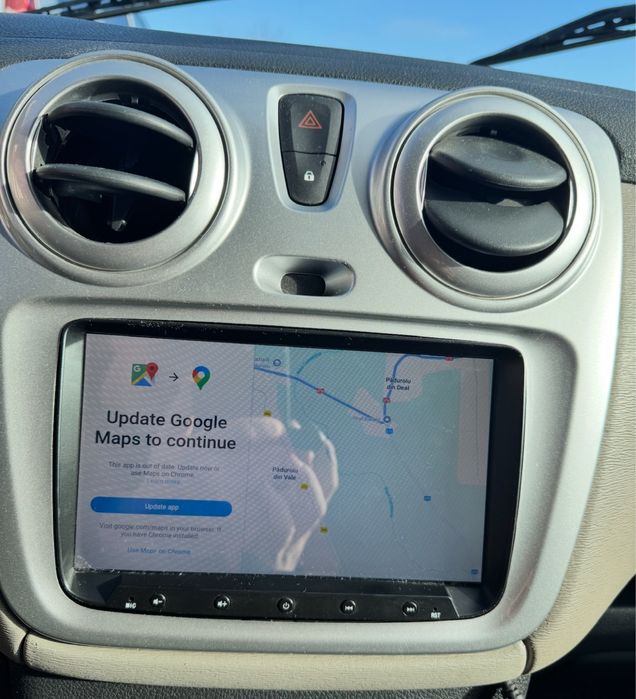 Vand rama+navigatie+aeratoare Dacia Dokker/Lodgy 2013/2020