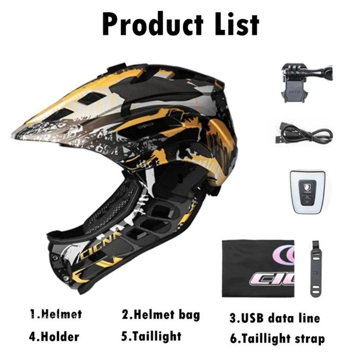 Детска каска MTB Full Face