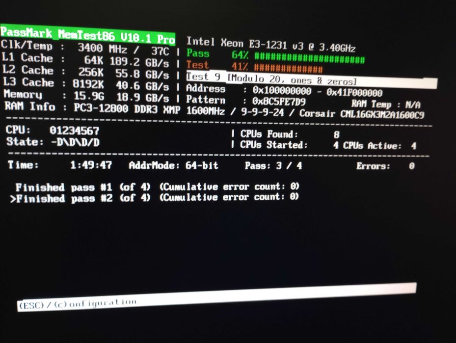 Corsair Vengeance 16GB (2x8),DDR3/1600 mHz