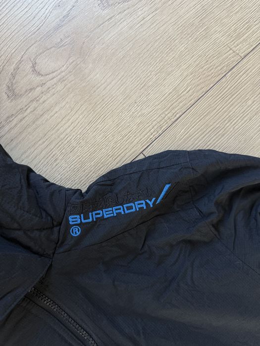 Geaca SUPERDRY cu Gluga Negru Barbati | Marime M