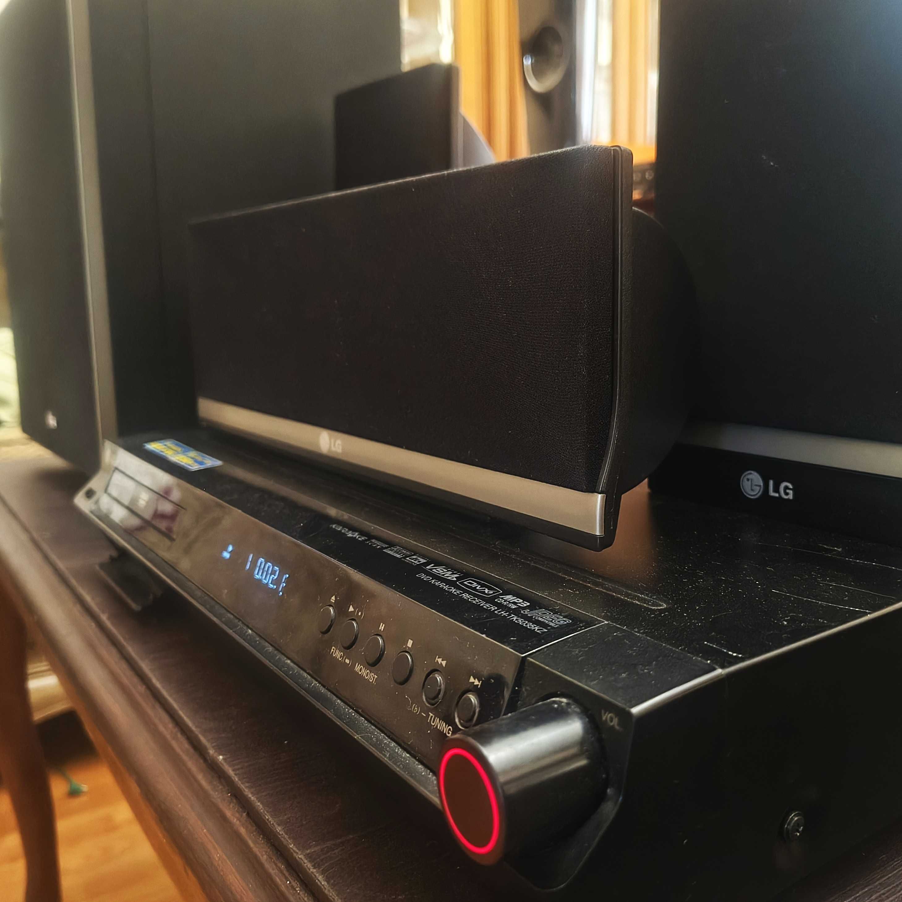 LG/домашний кинотеатр Саунд бар .Bluetooth /AUX/ CD /USB 1000W