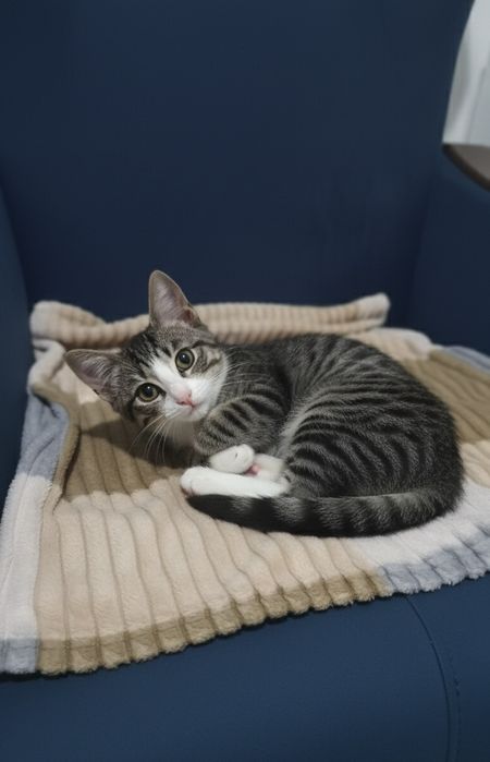 Котенок-подросток, 6 мес