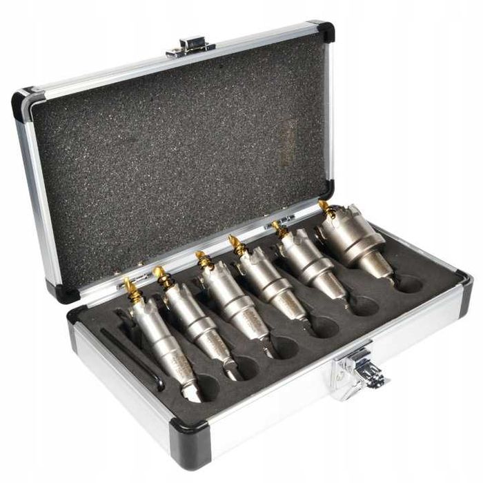Set carote 16-35mm cu vidia metal burghie titan 6piese (21207)