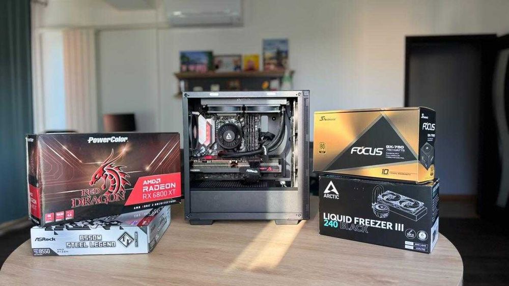 Компютър | Ryzen 7 5700X3D + RX 6800 XT