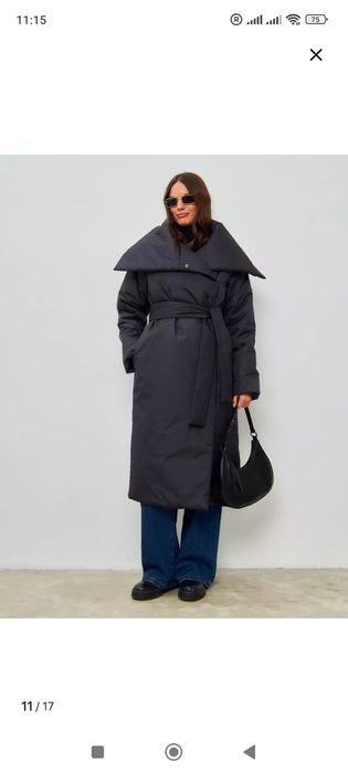 Зимний теплый плащ