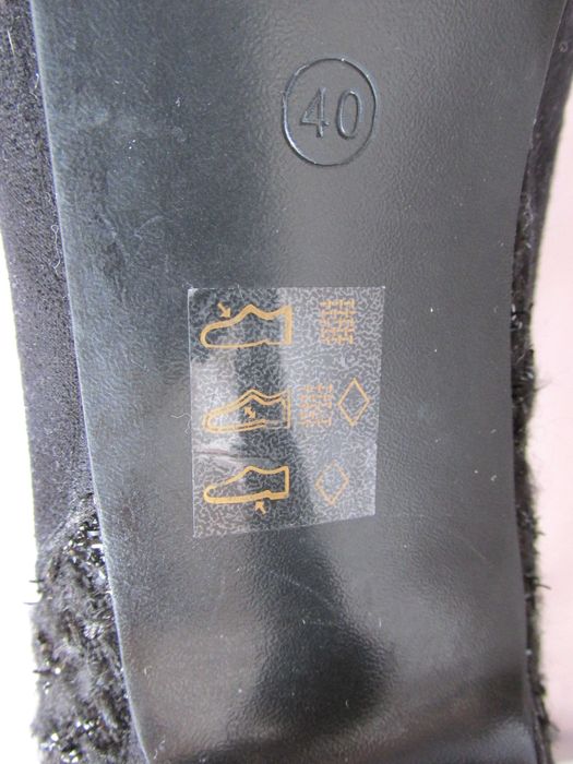 Botine dama NEVER 2 HOT, piele intoarsa culoare neagra, masura 39