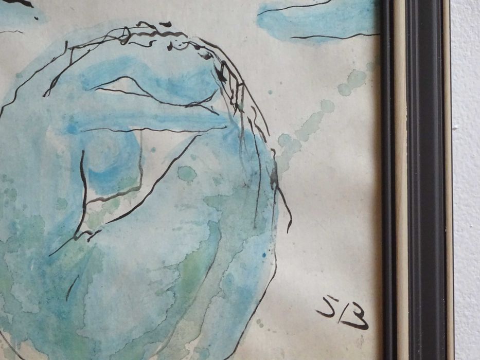 Tablou Sabin Balasa, “Speranta” | tehnica mixta deosebita