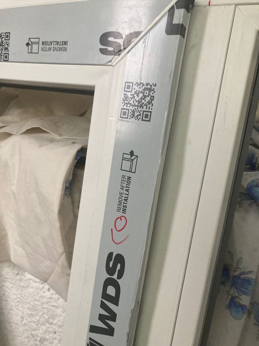 Geam PVC termopan, tripan, WDS, pervaz interior inclus