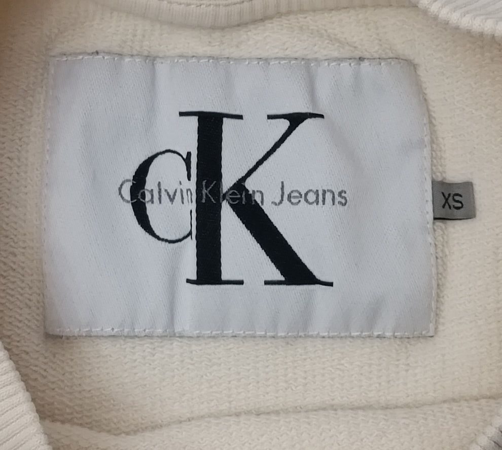 Calvin Klein Jeans Sweatshirt оригинално горнище XS памук суичър блуза