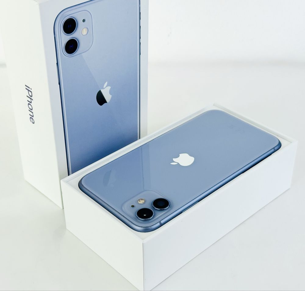 Apple iPhone 11 64GB Purple Перфектен! Гаранция!