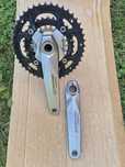 Angrenaj pedalier Shimano Deore LX, FC-M580, inclusiv ax
