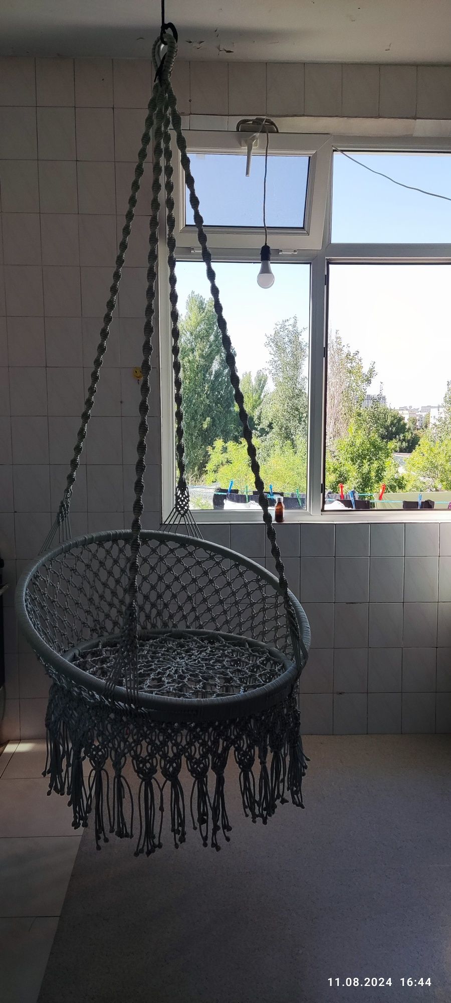 Кресло-качалка Гамак - макраме