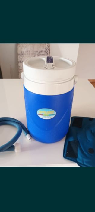 Aparat aircast crioterapie tre leziunile si recuperarea genunchiului.