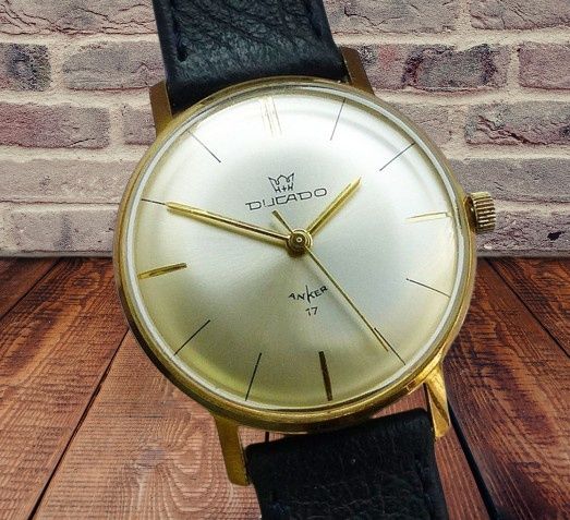 Ceas elvețian Ducado 17 rubine mecanic vintage