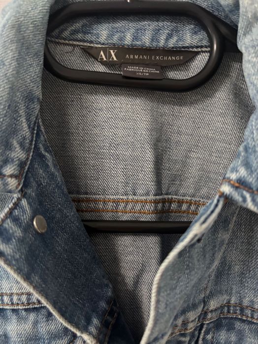 Оригинално Дънково Яке Armani Exchange XС