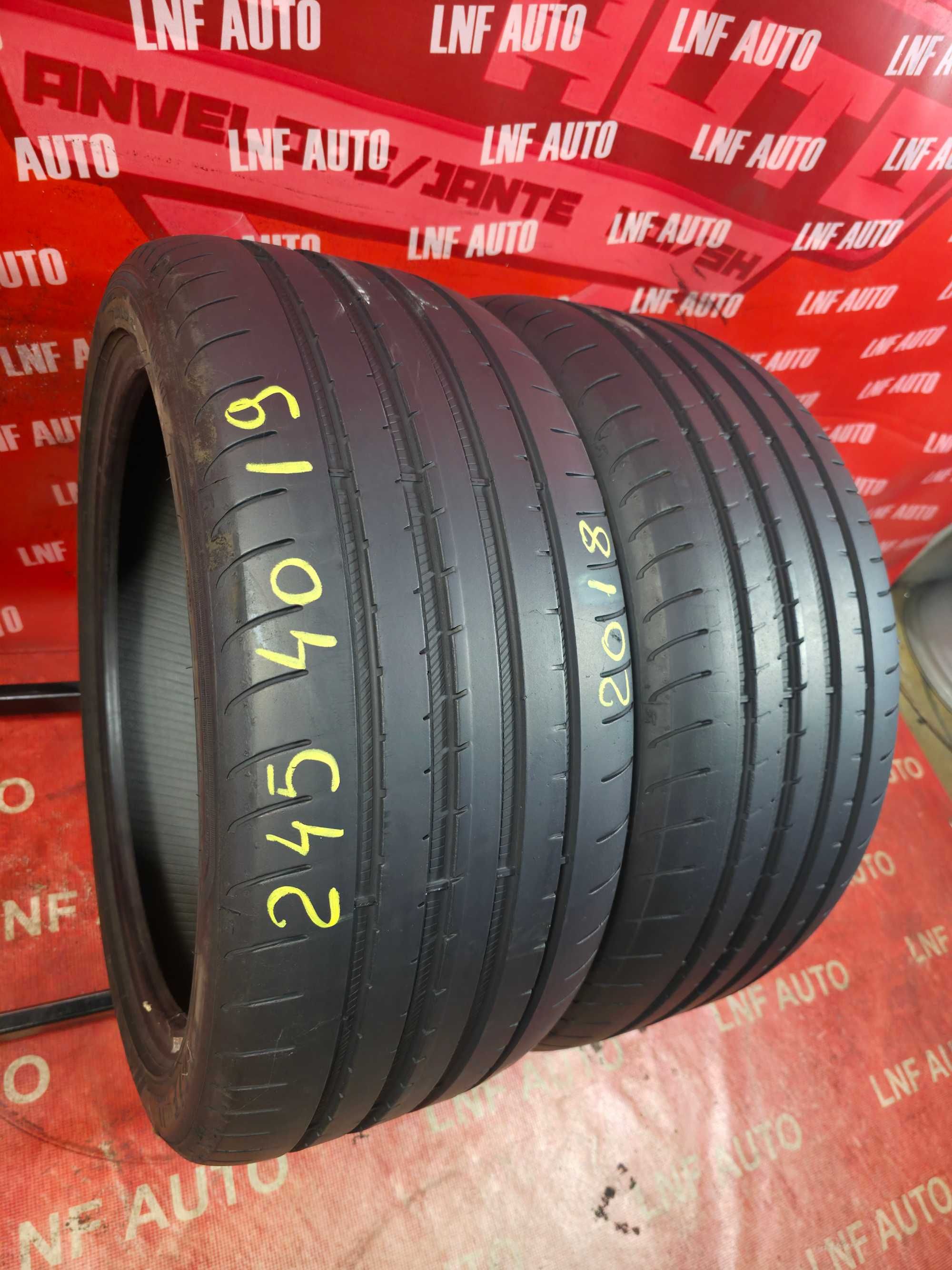 Anvelope de VARA - 245/40/19 - GoodYear - 6 MM - DOT 2018 !