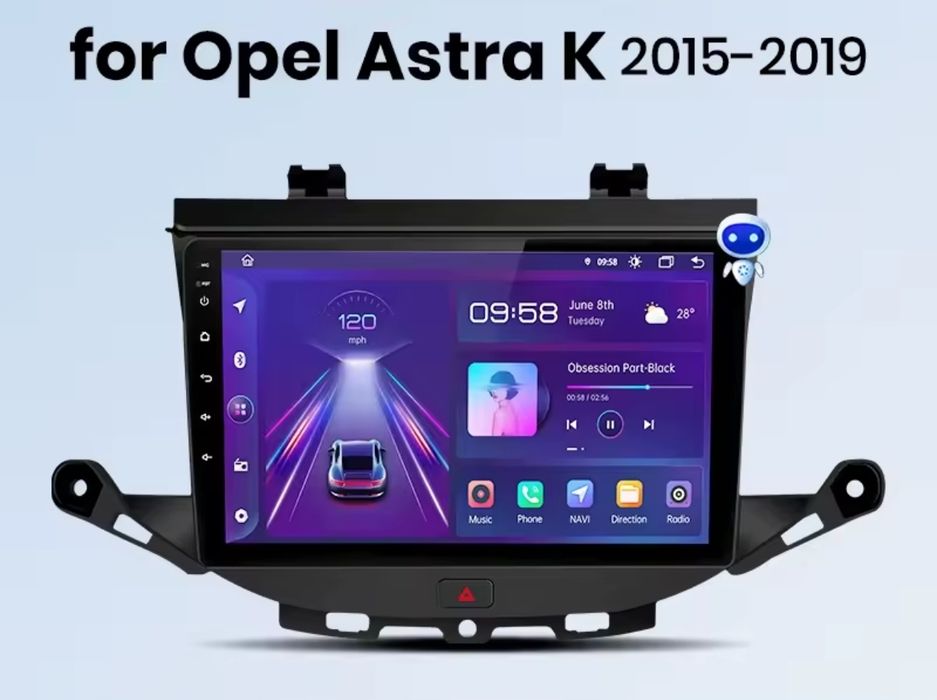 Navigatie Android dedicat OPEL Astra K (2015-2019)