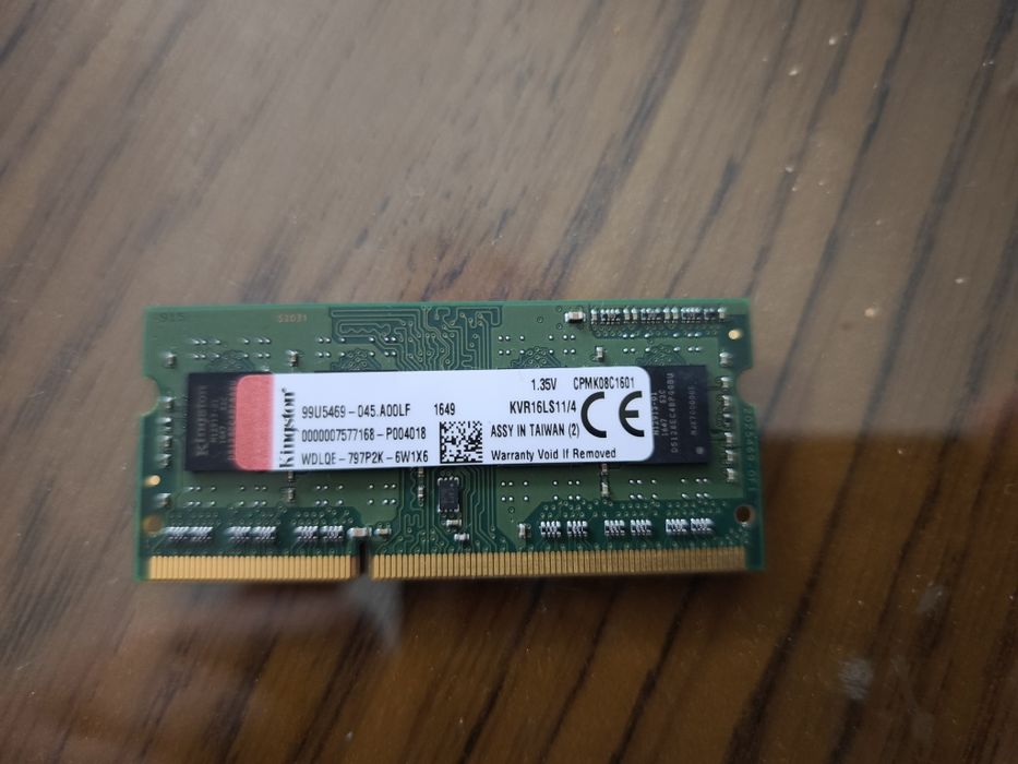 DDR3 4 GB 1600MHz Рам памет.