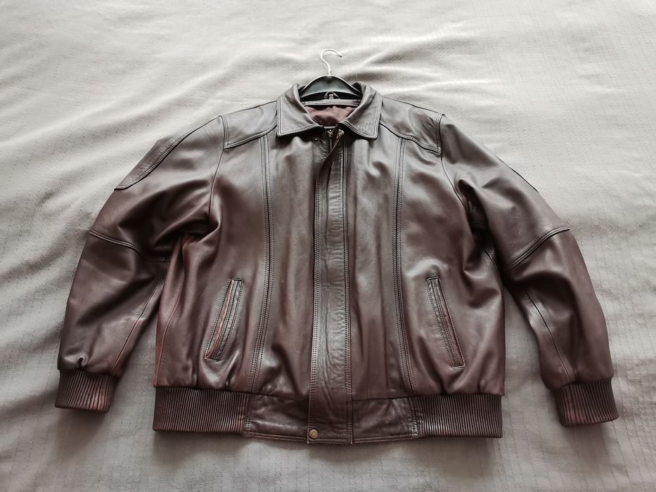 Кожено яке - естествена кожа - телешки бокс