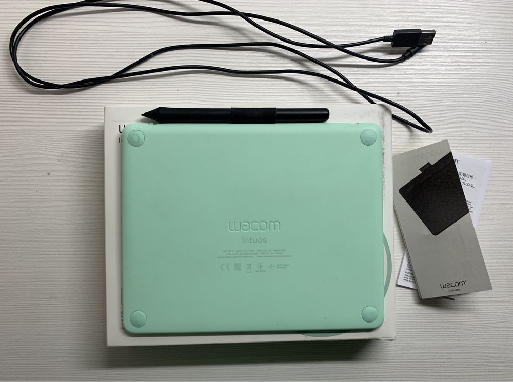Wacom Intuos(CTL-4100WL) ,оригинальный графический планшет