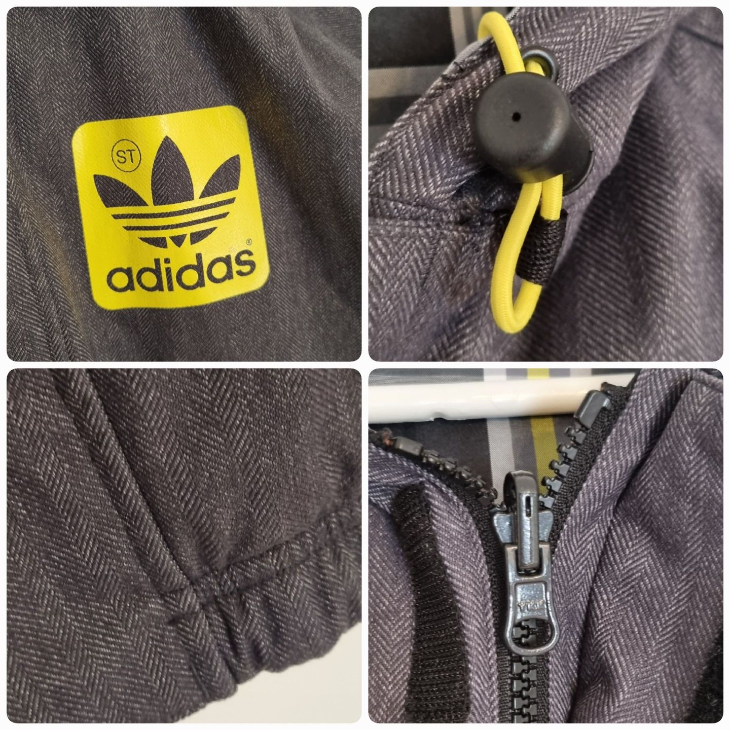 Geaca Adidas Originals 2 fețe- S, impecabila