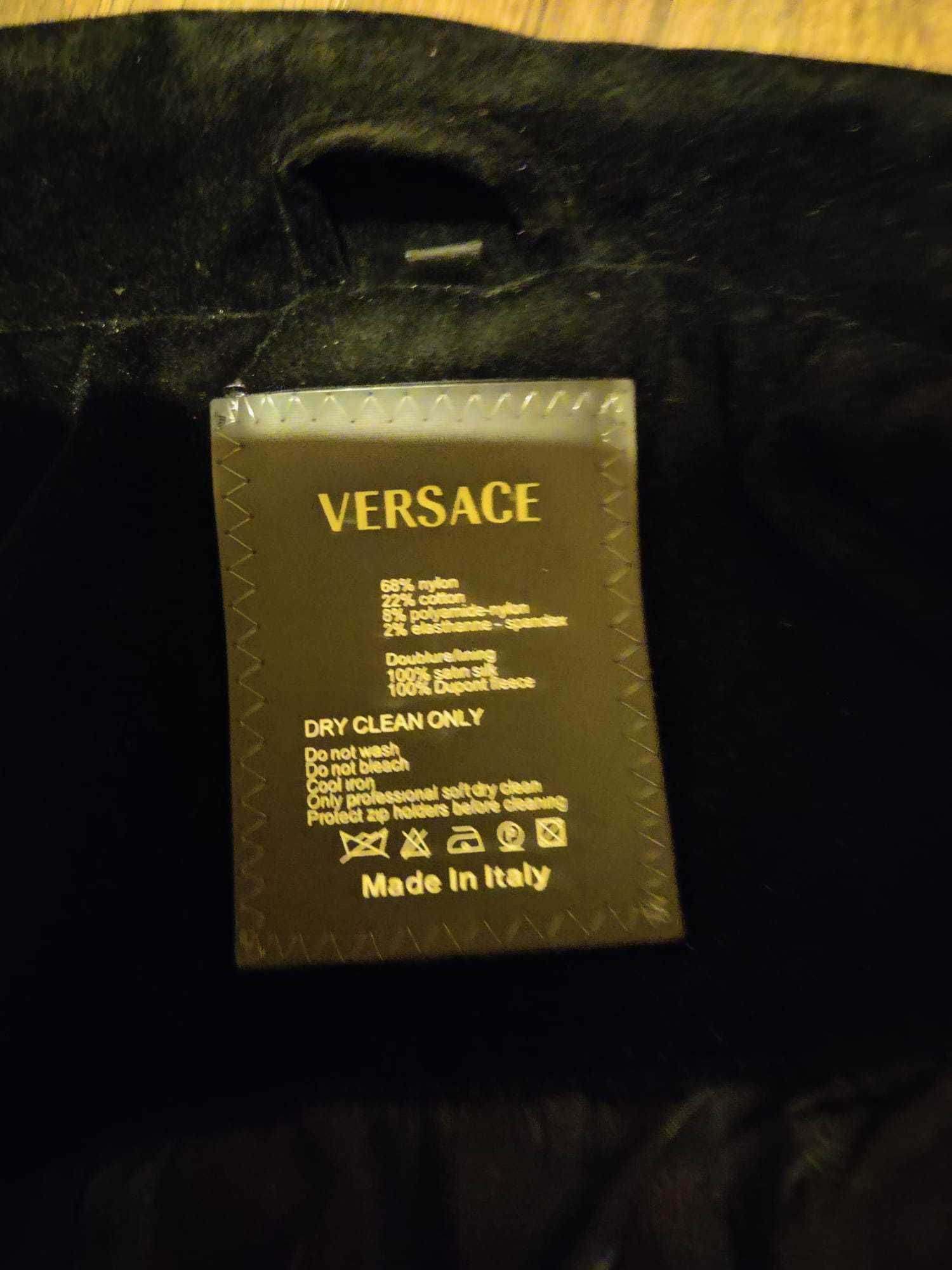 Cojoc piele intoarsa Versace