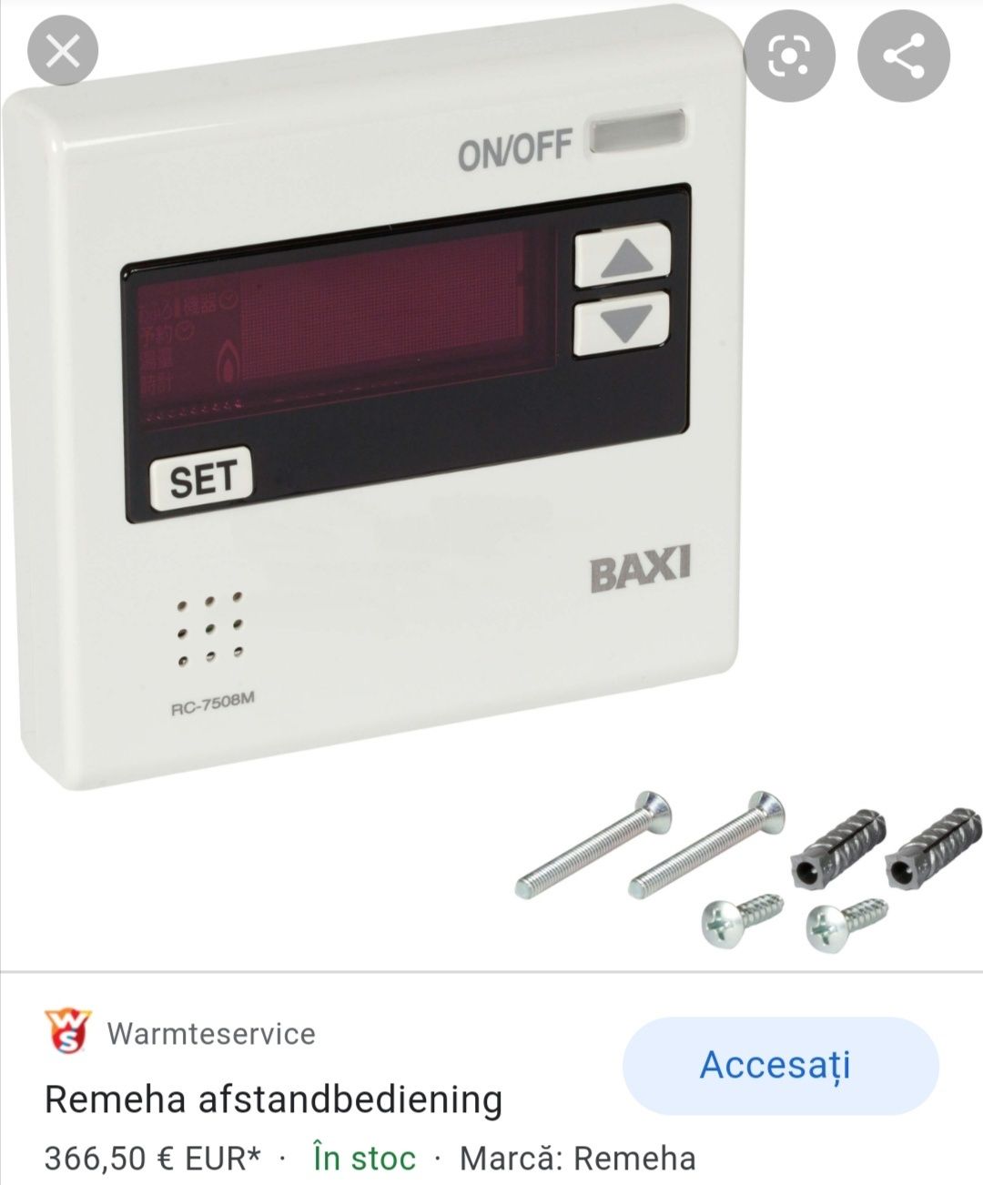 Controller Rc-7508 instant Heizer