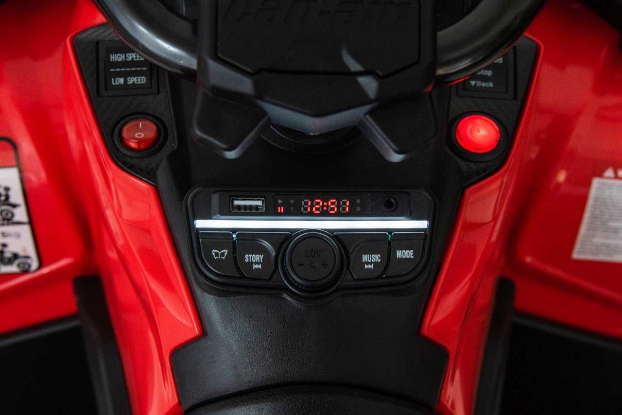 Лицензирано Акумулаторно ATV / АТВ  Can Am Outlander,4х4,180W,12V/14Ah