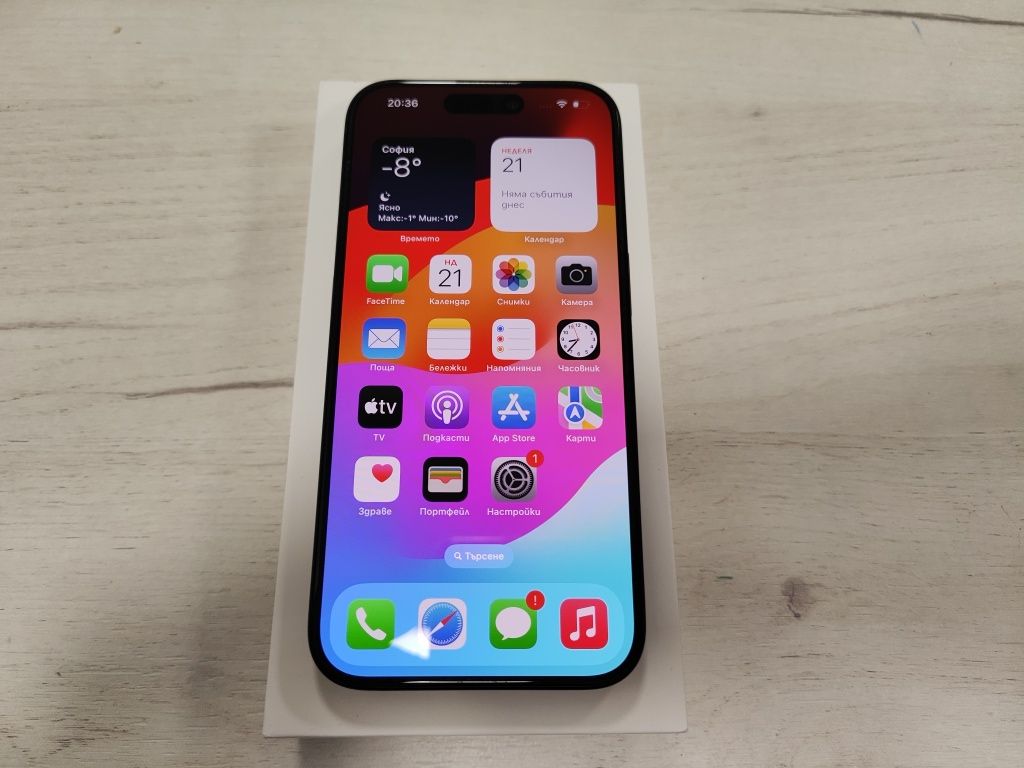 Бартер Като нов iPhone 15 Pro 5G 128GB Гаранция