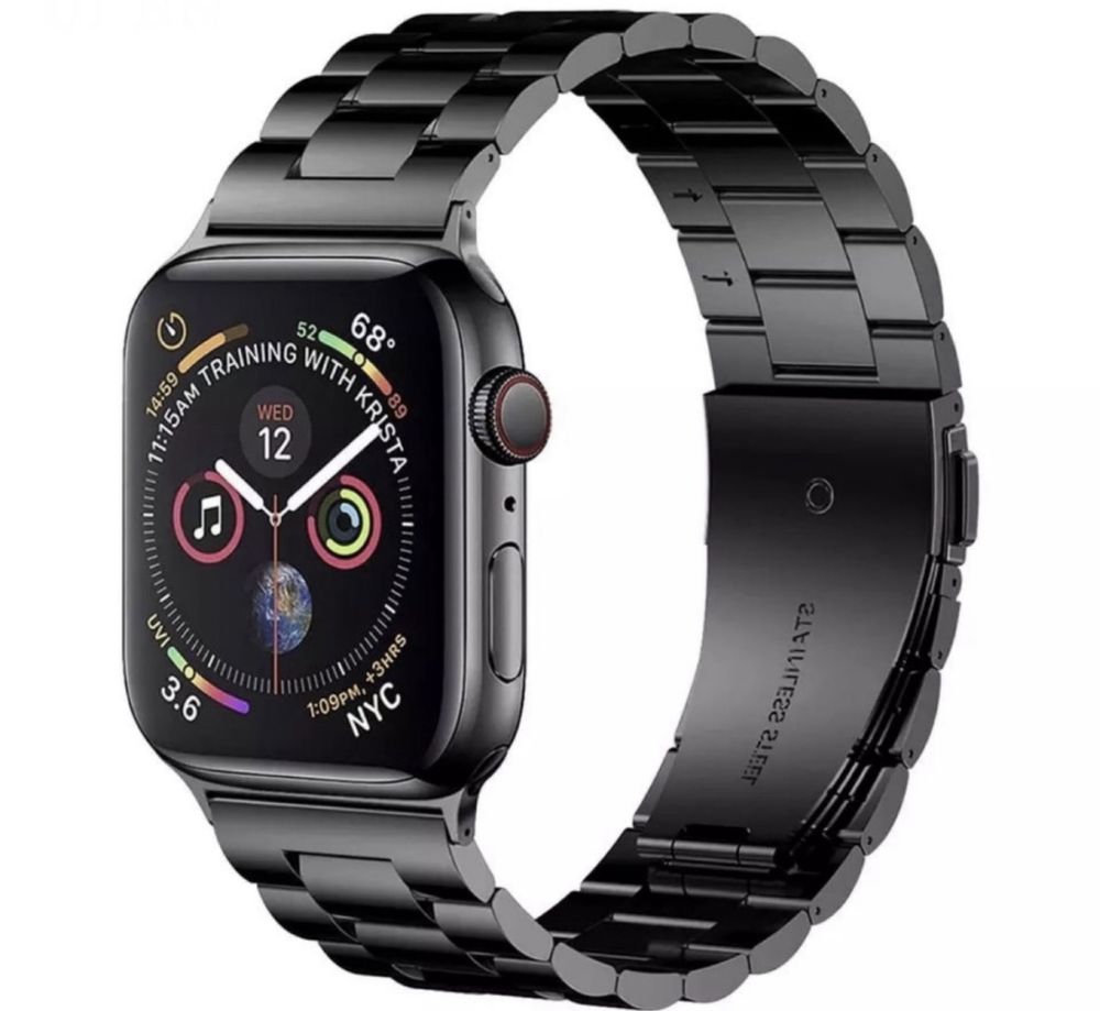 Curea Ceas Apple Watch Metalic Steel Incarcator Cablu Type C