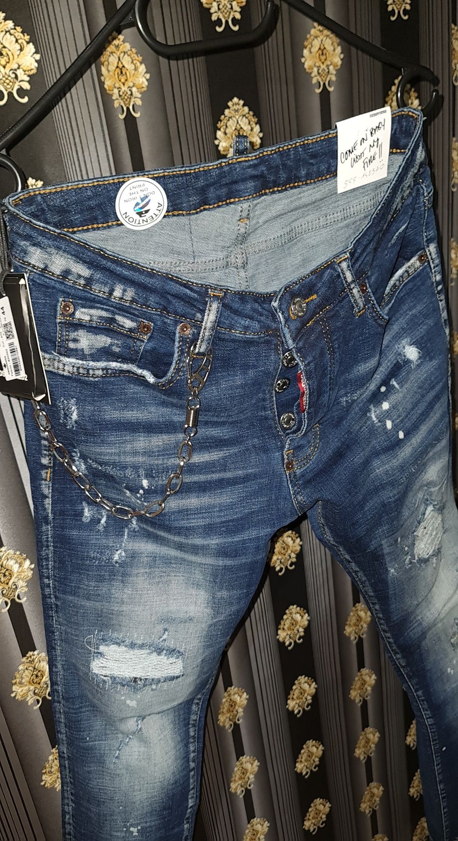 Blugi conici Dsquared2  Premium