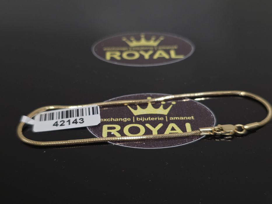 Bijuteria Royal: Brățară aur 14k/2.14 gr