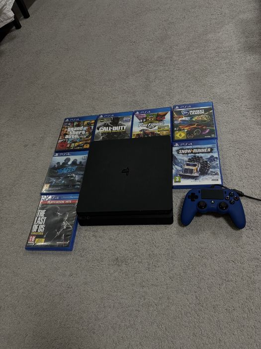 playstation 4 + 7 jocuri