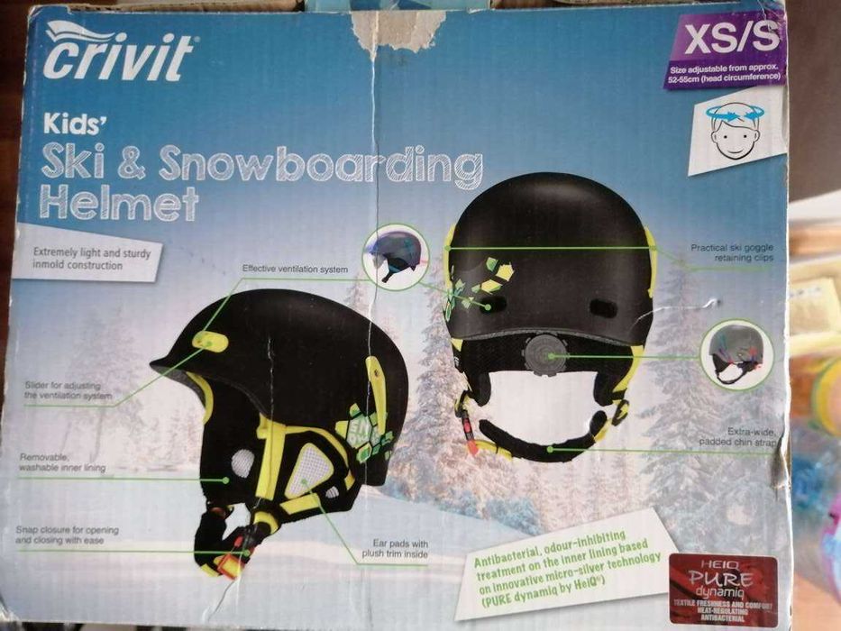 Детска каска за ски и сноуборд Crivit XS/S   52-55 cm
