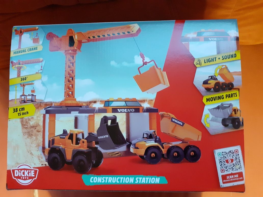Детска играчка DICKIE VOLVO construction station
