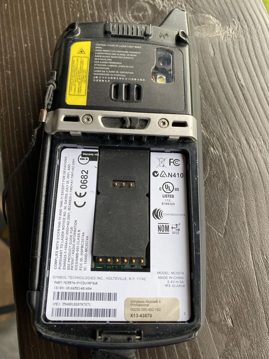 Motorola MC55 pda/ code scanner/telefon