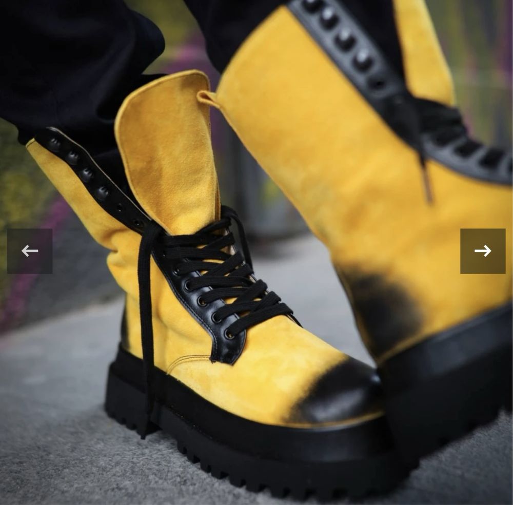 Bocanci mustang yellow masura 37