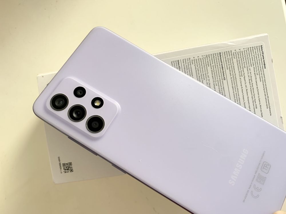 Samsung A52 цвет: Лаванда