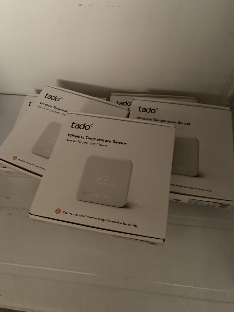 Termostat cu senzor, Tado wi-fi, Sigilate, transport inclus